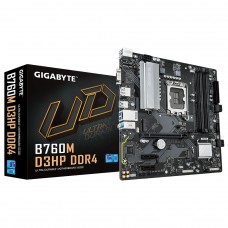 Placa Mãe Gigabyte B760M D3HP, Chipset B760, Intel LGA 1700, mATX, DDR4