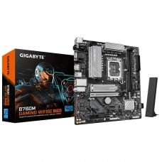 Placa Mãe Gigabyte B760M Gaming WIFI6E GEN5, Chipset B760, Intel LGA 1700, mATX, DDR5
