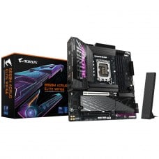 Placa Mãe Gigabyte B860M AORUS ELITE WIFI6E, Chipset B860, Intel LGA 1851, MATX, DDR5