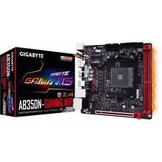 Placa Mãe Gigabyte GA-AB350N-Gaming WIFI, Chipset B350, AMD AM4, mITX, DDR4