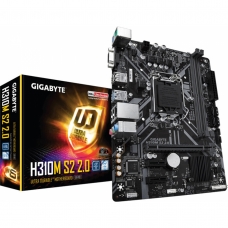 Placa Mãe Gigabyte H310M S2 2.0, Chipset H310, Intel LGA 1151, mATX, DDR4