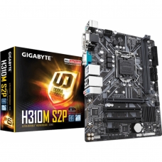 Placa Mãe Gigabyte H310M S2P, Chipset H310, Intel LGA 1151, mATX, DDR4