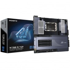 Placa Mãe Gigabyte W790 AI TOP, WiFi 7, Chipset W790, Intel LGA4677, E-ATX, DDR5