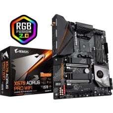 Placa Mãe Gigabyte, X570 Aorus Pro Wifi, Chipset X570, AMD AM4, ATX, DDR4, Rev. 1.1/1.2