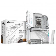 Placa Mãe Gigabyte X870E AORUS ELITE X3D ICE, Chipset X870E, AMD AM5, ATX, WiFi, DDR5, Branco