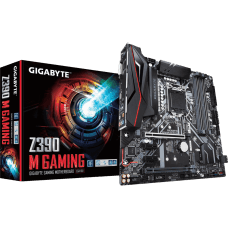 Placa Mãe Gigabyte Z390M Gaming, Chipset Z390, Intel LGA 1151, mATX, DDR4