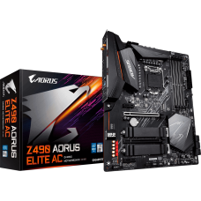 Placa Mãe Gigabyte Z490 Aorus Elite AC, Chipset Z490, Intel LGA 1200, Wi-Fi, ATX, DDR4