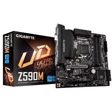 Placa Mãe Gigabyte Z590M, Chipset Intel Z590 Express, Socket LGA 1200, mATX, DDR4