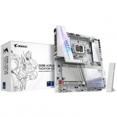 Placa Mãe Gigabyte Z890 AORUS TACHYON ICE, Chipset Z890, Intel LGA 1851, EATX, WiFi 7, DDR5, Branco