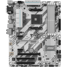 Placa Mãe MSI B350 Tomahawk Arctic, Chipset B350, AMD AM4, ATX, DDR4