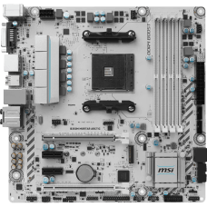Placa Mãe MSI B350M Mortar Arctic, Chipset B350, AMD AM4, mATX, DDR4