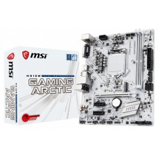 Placa Mãe MSI H310M Gaming Arctic, Chipset H310, Intel LGA 1151, mATX, DDR4