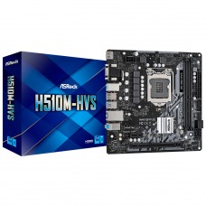 Placa Mãe ASRock H510M-HVS, Chipset Intel H510, LGA 1200, mATX, DDR4, 90-MXBG30-A0BAYZ