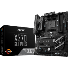Placa Mãe MSI X370 SLI Plus, Chipset X370, AMD AM4, ATX, DDR4