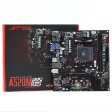 Placa Mãe SuperFrame A520M Gaming, Chipset A520, AMD, AM4, mATX, DDR4, SF-A520-GS