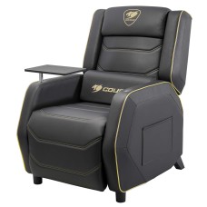 Poltrona Gamer Cougar Ranger Pro Royal, Reclinável, Porta de Carregamento USB-C, Preto/Amarelo, 3MRGPGLB.0001