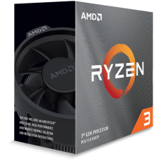 Processador AMD Ryzen 3 3100 3.6GHz (3.9GHz Turbo), 4-Cores 8-Threads, Cooler Wraith Stealth, AM4, 100- 100000284BOX
