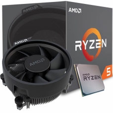 Processador Ryzen Ryzen 2600 Video Processador AMD Ryzen 2600 Turbo),  6-Core 12-Thread, Cooler Wraith Stealth, AM4, YD2600BBAFBOX