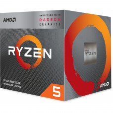 Processador AMD Ryzen 5 3400G 3.7GHz (4.2GHz Turbo), 4-Cores 8-Threads, Cooler Wraith Stealth, AM4, YD3400C5M4MFH
