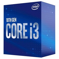 Processador Intel Core i3 10300 3.70GHz (4.40GHz Turbo), 10ª Geração, 4-Cores 8-Threads, LGA 1200, BX8070110300