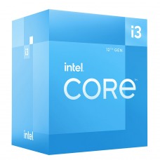 Processador Intel Core i3 12100 3.3GHz (4.3GHz Turbo), 12ª Geração, 4-Cores 8-Threads, LGA 1700, BX8071512100