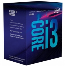 Processador Intel Core i3 8100 3.6GHz, 8ª Geração, 4-Core 4-Thread, LGA 1151, BX80684I38100