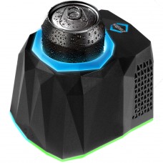 Refrigerador de Latas Iceberg Thermal IceFloe Aurora, RGB, USB-C, Preto, IFTEC0-B0A