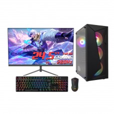 Setup Gamer Odisseia AMD Ryzen 5 4600G, 16GB, SSD 1TB , Monitor Gamer SuperFrame Precision, 24,5 Pol, Mouse Gamer, Teclado Gamer