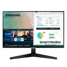 Smart Monitor Samsung, 24 Pol, Full HD, IPS, Plataforma Tizen, HDMI/Bluetooth, LS24AM506NLMZD