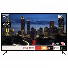 Smart TV LED 50' HQ HQSTV50NY Ultra HD 4K Netflix Youtube 3 HDMI 2 USB Wi-Fi