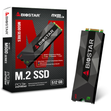 SSD Biostar M500, 512GB, M.2 NVME, Leitura 1700MBs e Gravação 1100MBs, SE160PM535-YT1BJ-BS2