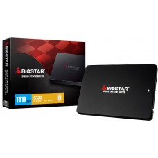 SSD Biostar S120 1TB, Sata III, Leitura 550MBs Gravação 525MBs, SA902S2E3T-PM2BL-BS2