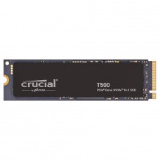 SSD Crucial T500, 500GB, M.2 2280, PCIe NVMe, Leitura 7200MBs Gravação 5700MBs, CT500T500SSD8