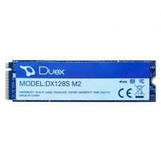 SSD Duex DX128S M2, 128GB, M.2 NVMe, Leitura 1600MBs e Gravação 1350MBs