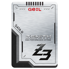 SSD Geil Zenith Z3, 256GB, Sata III, Leitura 520MBs e Gravação 470MBs, GZ25Z3-256GP