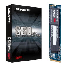 SSD Gigabyte, 128GB, M.2 2280, NVMe, Leitura 1550MBs e Gravação 550MBs, GP-GSM2NE3128GNTD