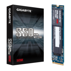 SSD Gigabyte, 512GB, M.2 2280, NVMe, Leitura 1700MBs e Gravação 1550MBs, GP-GSM2NE3512GNTD - Open Box