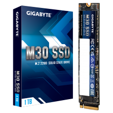 SSD Gigabyte M30, 1TB, M.2 2280, NVMe 1.3, Leitura 3500MB/s, Gravação 3000MB/s, GP-GM301TB-G