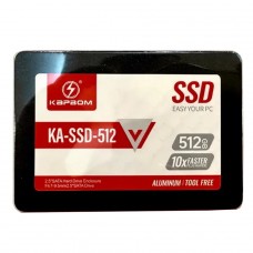 SSD Kapbom, 512GB, Sata III, Leitura 550MBs e Gravação 500MBs, KA-SSD-512