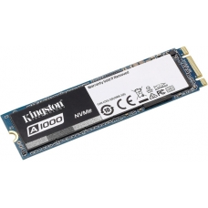SSD Kingston A1000, 960GB, M.2 2280, NVMe, Leitura 1.500MBs e Gravação 1000MBs, SA1000M8-960G