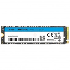 SSD Lexar NM610 Pro, 1TB, M.2 NVMe, leitura De 3300MBs, Gravação 2600MBs, Preto, LNM610P001T-RNNNG