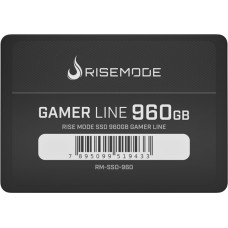 SSD Rise Mode Gamer Line, 960GB, Sata III, Leitura 535MBs e Gravação 435MBs, RM-SSD-960