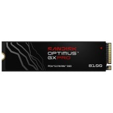 SSD SanDisk Optimus GX PRO 8100, 1TB, NVMe PCIe 5.0, M.2 2280, Leitura 14,900MBs e Gravação 11,000MBs, SDSP82100TAN-000E0