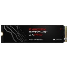 SSD SanDisk Optimus GX PRO 8100, 1TB, NVMe PCIe 5.0, M.2 2280, Leitura 14,900MBs e Gravação 11,000MBs, SDSP82100TAN-000E0