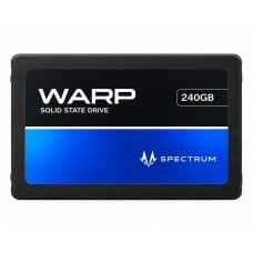 SSD Spectrum Warp, 240GB, Sata III, Leitura 500MBs e Gravação 400MBs, ST-SD-WRS240G