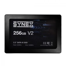 SSD Synex V2, 256GB, SATA III, Leitura 550MB/s e Gravação 500MB/s