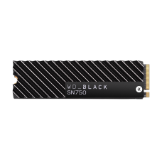 SSD WD Black SN750 2TB, M.2 2280, Nvme, Leitura 3400MBs, Gravação 2900MBs, C/Heatsink, WDS200T3XHC