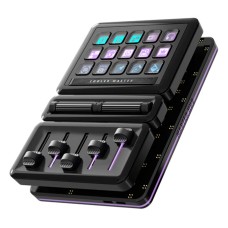 Stream Deck Cooler Master MasterHUB, RGB, Módulo de Áudio, Teclado e Navegação, Preto, MHSK13AA00