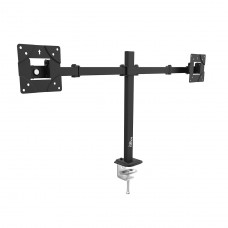 Suporte de Mesa Dr. Office Titan D10, Ergonômico, Para 2 Monitores de Até 32 Pol, DR-MA-D10T2M0K32INN10BN