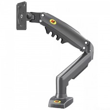 Suporte de Mesa North Bayou F80, Articulado, Com Pistão, Para Monitores 17 Até 30 Pol, Preto/Cinza